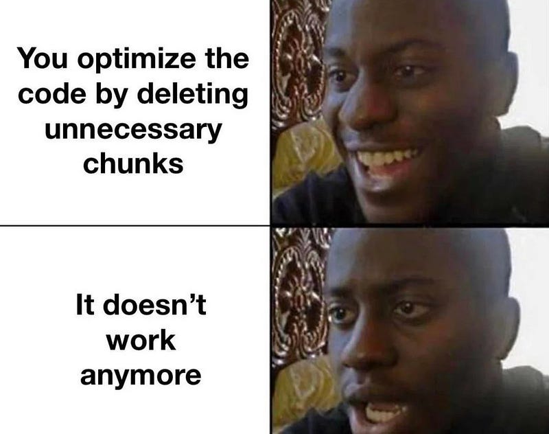 Remove an unused line, break everything